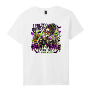 Haunt People Halloween Graphic Tee