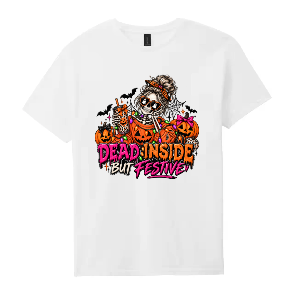 Dead Inside Halloween Graphic Tee